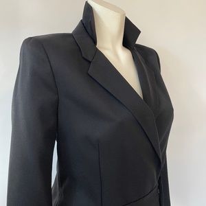 Alexander Wang navy coat dress